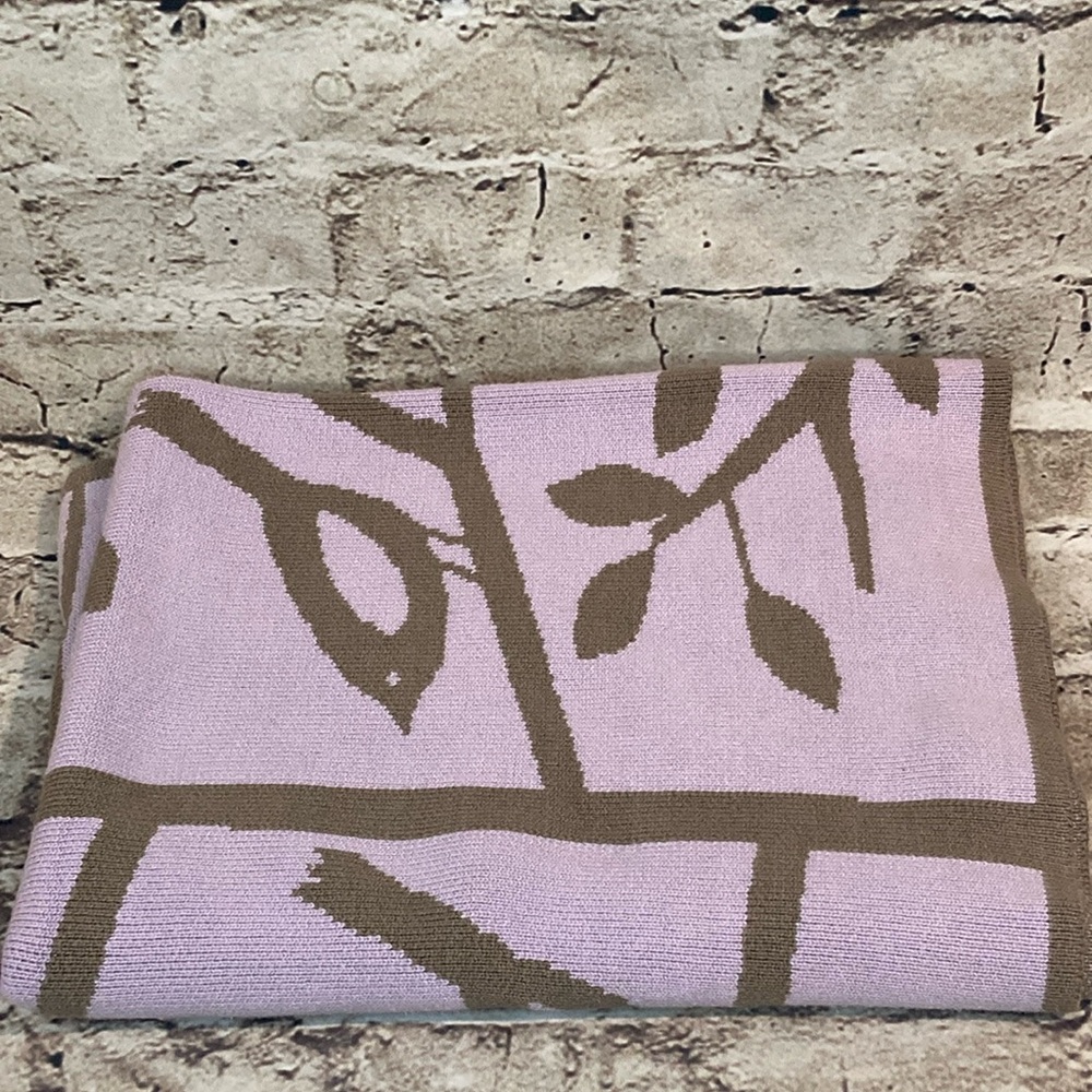 Dwell Studio- bird/ tree baby blanket